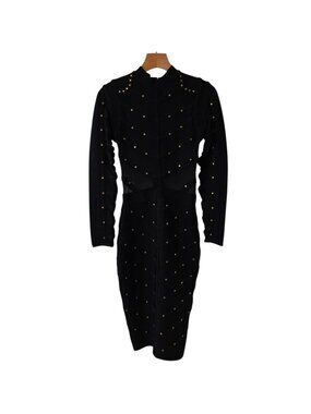 Meilun Celebrity Bandage Bodycon Bandage Pencil Party Sexy Dress Sz S NWT